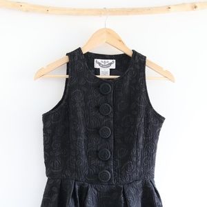 BB Dakota Oversize Button Vintage Inspired Dress